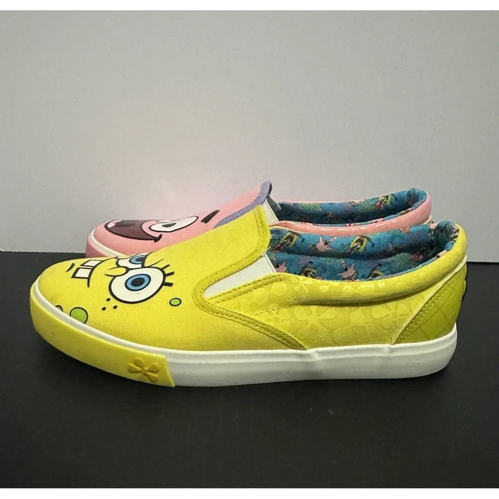 SpongeBob SquarePants & Patrick Slide Slip-on Shoes Ground Up Mens: 9.5 Wmns: 11